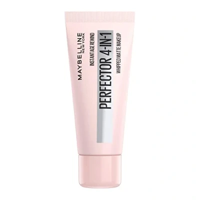 Image of Maybelline New York 4 in 1 Make Up with Concealer, BB Cream, Powder &amp; Primer, for a Perfect Complexion, Foundation Light Coverage, Instant Perfector Mat, No. 035 Natural Medium, 30 ml