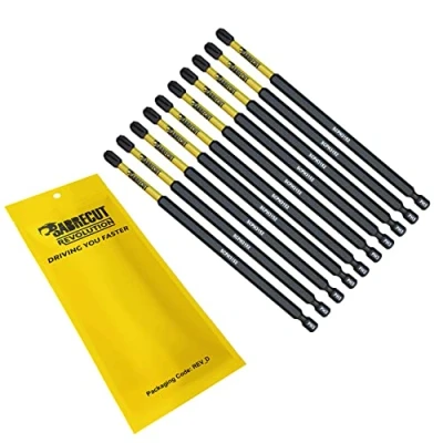 Image of 10 x SabreCut SCPH3152_10 152mm PH3 Magnetic Impact Screwdriver Driver Bits Set Phillips Heavy Duty Compatible with Dewalt Milwaukee Bosch Makita and More