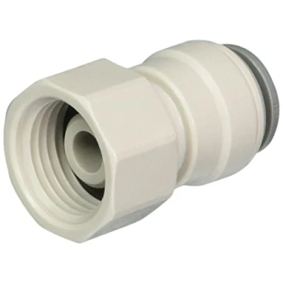 Image of John Guest Female Adaptor 1/2 inch Tube OD x BSP Thread Cone End (one Supplied)