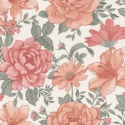 Image of Rasch paperhangings Non Woven Wallpaper (Kids) red 10,05 m x 0,53 Bambino XIX 252422