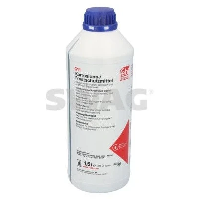 Image of 01940656, 1940656 Antifreeze SWAG 99 90 1089 VW TL 774 C, G11 blue 1,5l , 38(50/50) BMW: 1 Hatchback, 5 Saloon, 3 Saloon