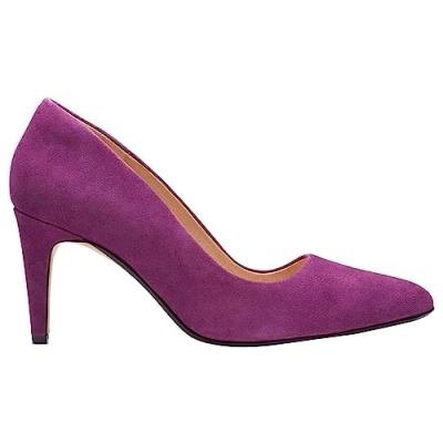 Image of Clarks Women&#039;s Laina Rae Pump, Purple, 6 UK