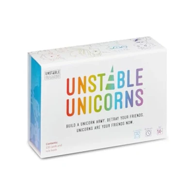 Image of TeeTurtle Unstable Unicorns Card Game Ages 8+ 2 8 Players 30 45 Minutes Playing Time