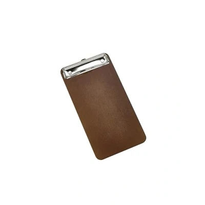 Image of Genware Wooden Clipboard Bill Presenter Rustic Restaurant for Receipts