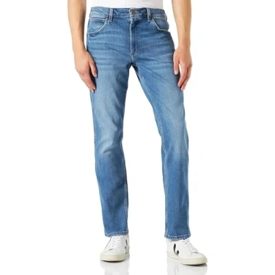 Image of Wrangler Men&#039;s Greensboro I Jeans, Free Way, 33W / 32L