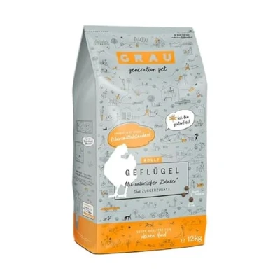 Image of GRAU the original Dry food for dogs Poultry (1 x 12 kg)