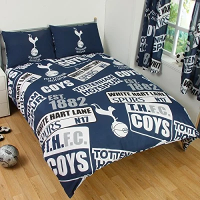 Image of Tottenham F.C Patch Double Duvet Set