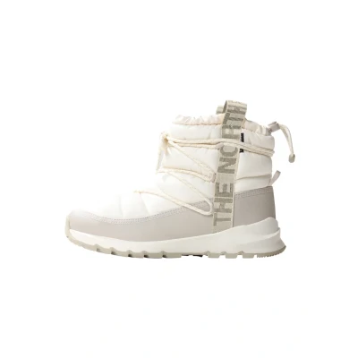Image of THE NORTH FACE Women&#039;s Thermoball Lace Up Wp Boots, Gardenia White/Silvergrey, 8