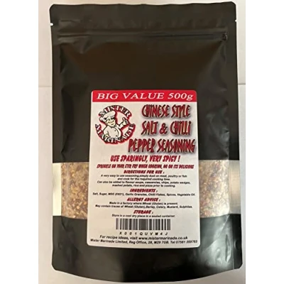Image of Mister Marinade Chinese Style Salt &amp; Pepper Seasoning (500g Chilli Pepper)