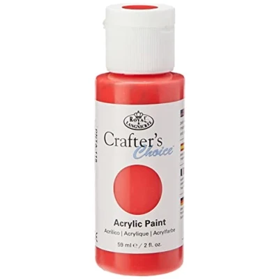 Image of Royal &amp; Langnickel 14302125 Bright Red Acrylic Paint 59ml
