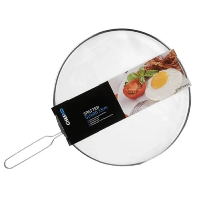 Image of Chef Aid 226186 C.AID SPLATTER SCREEN 33CM E01233, Plastic, Silver