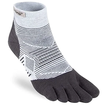 Image of Injinji Run Lightweight MiniCrew Coolmax Grijs Teensokken Unisex