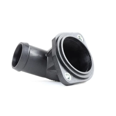 Image of 030121121B, 055121121E, 30121121, 30121121B, 55121121E Coolant Flange FEBI BILSTEIN 23346 Plastic VOLKSWAGEN: TRANSPORTER 3 Kasten, GOLF 3, 2