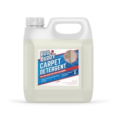 Image of Rug Buddy Carpet Detergent Upholstery Shampoo Cleaner Solution Stain Remover 1 Litre