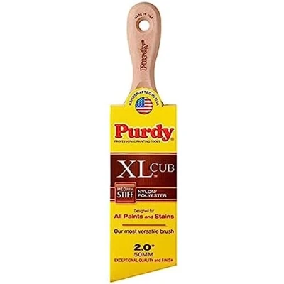 Image of Purdy 144153320 XL Cub Nylon/Polyester Brush Angle Sash, Wood, 2&quot;