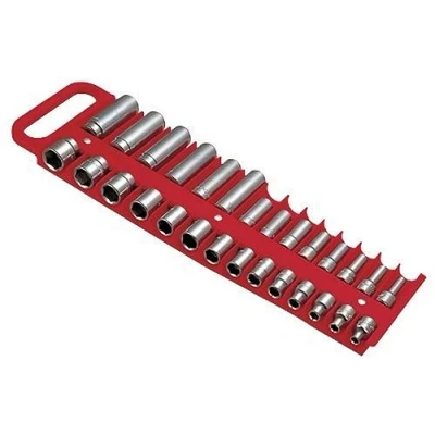 Image of Lisle 40200 Red 3/8&quot; Magnetic Socket Holder