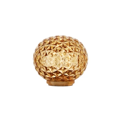 Image of Kartell Mini Planet Battery Table Lamp Yellow