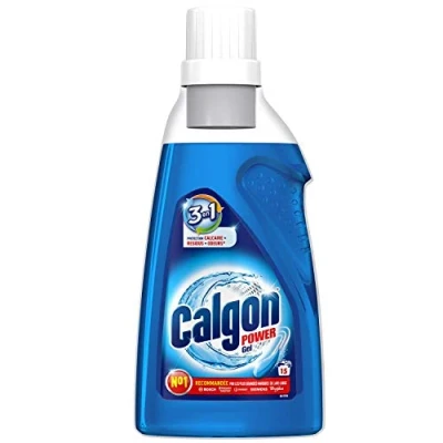 Image of Calgon 4 in 1 Washing Machine Cleaner and Water Softener Gel 750 ml, Removes Limescale, Residue, Dirt, Rust &amp; Malodours , Deep Clean