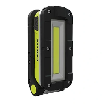 Image of Unilite SLR 1000 USB Rechargeable High Power LED Folding Portable Work Task Light Lumen Strong Magnetic Base Integrated Torch 300 Lm