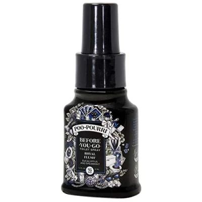Image of Poo Pourri, Before You Go Toilet Spray, Paraben Free, Alcohol Free and Non Aerosol, Royal Flush, 1.4oz/41ml