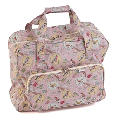 Image of Hobby Gift Sewing Machine Travel Carry Storage Bag, Birds on Bobbin