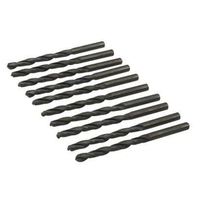 Image of Silverline Metric HSS R Jobber Bits 10pk 6.0mm