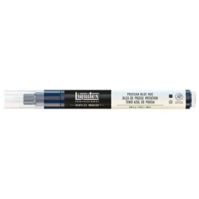 Image of Liquitex 2 4 mm Fine Nib Paint Marker Prussian Blue Hue