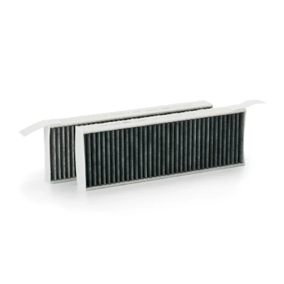 Image of 647993 Pollen Filter VALEO CLIMFILTER PROTECT 715555 Activated Carbon 288, 288mm 96mm 31mm CITROËN: Dispatch III Van, C4 Picasso 2