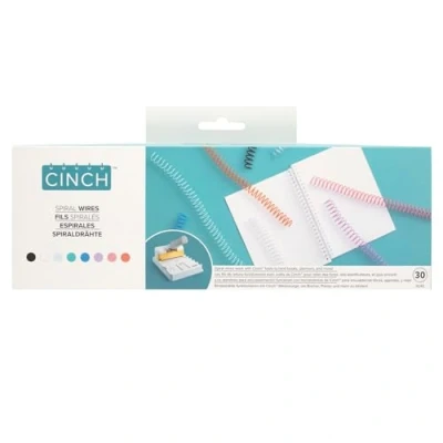 Image of WRMK 30 BINDING WIRES 1.58 CM WE R, White, Black, Transparent, Turquoise, Blue, Red, Pink, Lilac