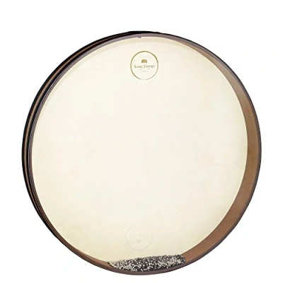 Image of Sonic Energy 22&quot; Ozean Trommel Mit Ziegenfell und Kunststofffell Wellenklang für Meditation, Yoga, Klangreisen, Percussion (WD22WB)