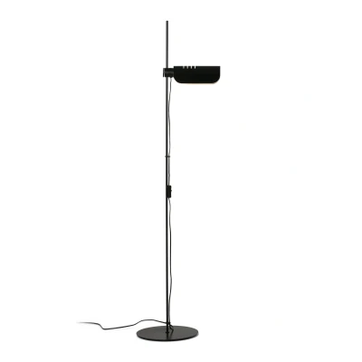 Image of Martinica Task Floor Lamp Black 1x E27