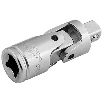 Image of Draper Satin Chrome Universal Joint, 1/4&quot; Sq. Dr.