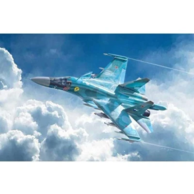 Image of Italeri ITA1379 1:72 Sukhoi Su 34 Fullback 27, 32, Model kit, Unpainted, Large