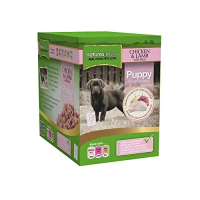 Image of 8 x 300g pouches for a Puppy (Complete Meal) Chicken &amp; Lamb with Rice