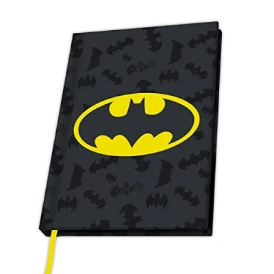 Image of ABYstyle DC Comics Batman Logo A5 Notebook