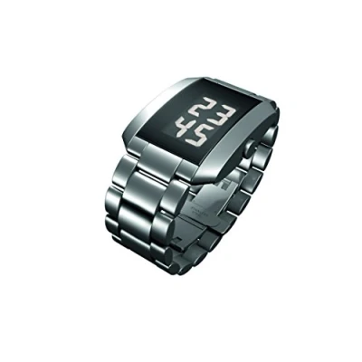 Image of Rosendahl Unisex Digital Quartz Watch with Stainless Steel Strap 43242