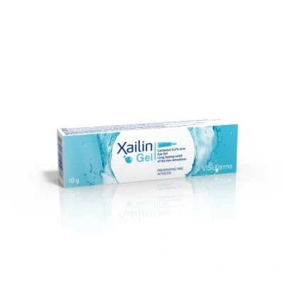 Image of Xailin Gel Dry Eye Lubricant 10 Grammes x6 Pack