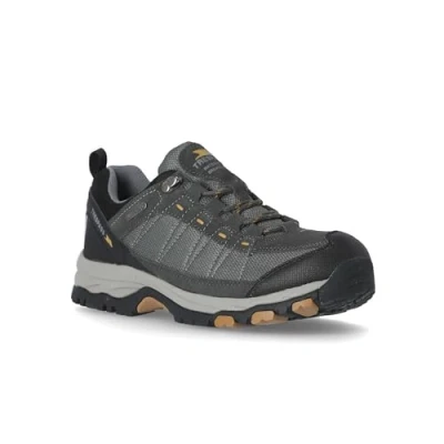 Image of Trespass Mens Walking Shoes Scarp B Men&#039;s Hiking &amp; Trekking Footwear with Cushioning, Low Rise Waterproof Shoes, Breathable Durable Shoe