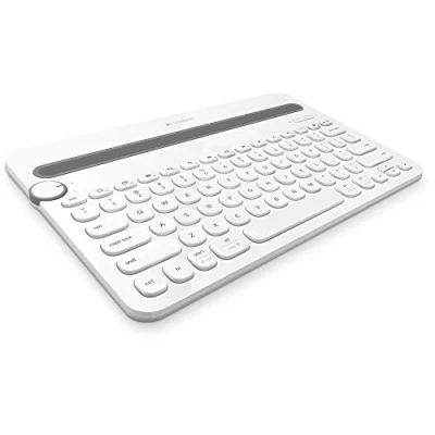 Image of Logitech K480 Wireless Multi Device Keyboard for Windows, QWERTZ German Layout White