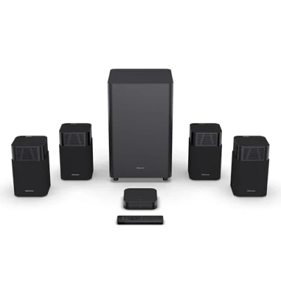 Image of Hisense HT Saturn 13.0 Wireless Sound Bar with Dolby Atmos &amp; DTS Virtual:X, Black