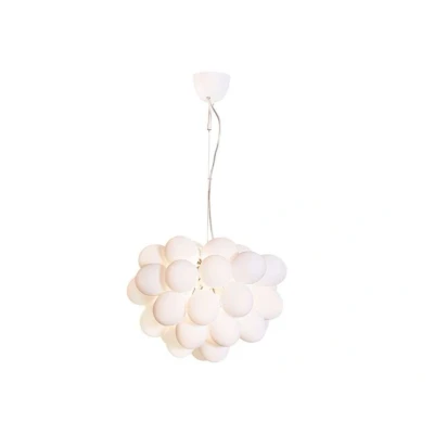Image of By Rydéns Large Glass hanging light, 50 cm, white