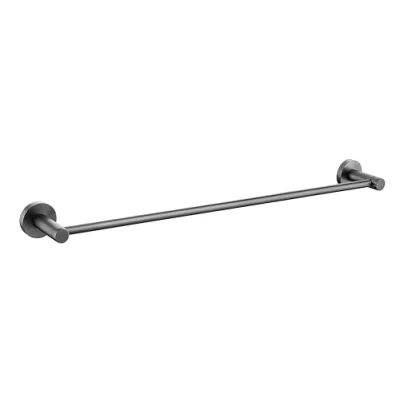 Image of Bristan RD GM Round Towel Rail, Gun Metal Grey, One Size