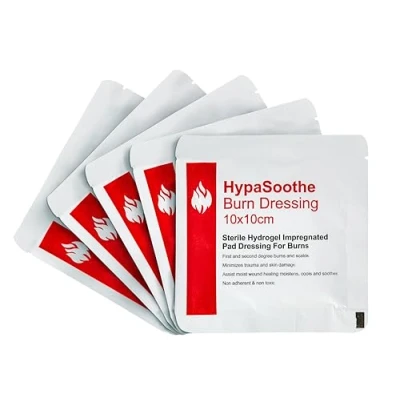 Image of Safety First Aid Group HypaSoothe Emergency Burn Dressings 10x10 Sterile Pack of 5