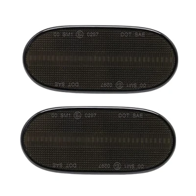 Image of Fits for Mercedes Sprinter W906 VW Crafter Side Marker Black 2pc 06 13