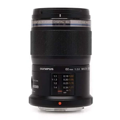 Image of Olympus M. Zuiko 60 mm f/2.8 MSC ED Macro Digital Lens (Black)