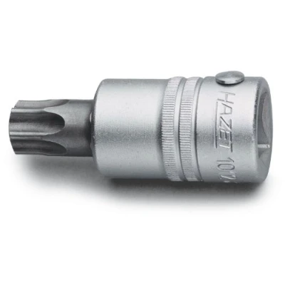 Image of HAZET 1012 T90 Torx Profile T 90 Screwdriver Socket Set CVD Tin Coated
