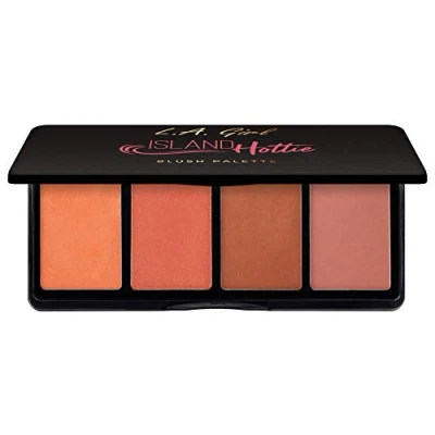 Image of L.A. Girl Fanatic Blush Palette, Island Hottie Corals, 1 oz