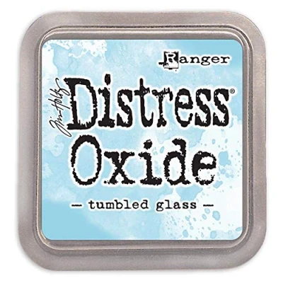 Image of Ranger Tim Holtz TDO56287 Distress Oxide Pad Tumbled Glass, Regular