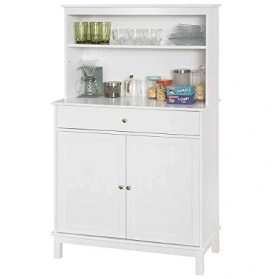 Image of SoBuy® FSB26 W, Home Kitchen Sideboard Storage Cabinet Cupboard White