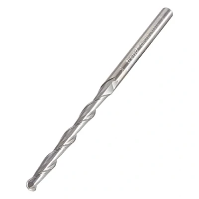 Image of Trend CNC Bullnose Spiral Up Cut Router Cutter, 4mm Shank, Diameter &amp; 42mm Length, Solid Tungsten Carbide, CNC/303X4STC